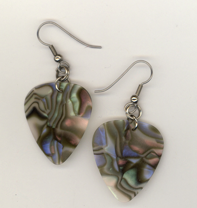 retro swirl gp earring