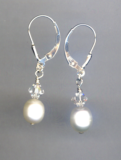 Tear's Of Joy Pearl Earrings