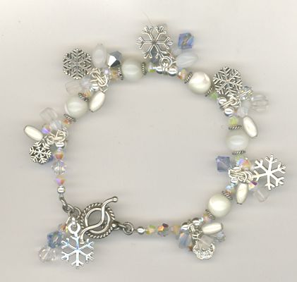 Let It Snow! Charm Bracelet