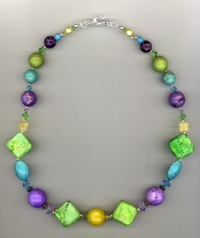 An Apple A Day ~ Gemstone Necklace