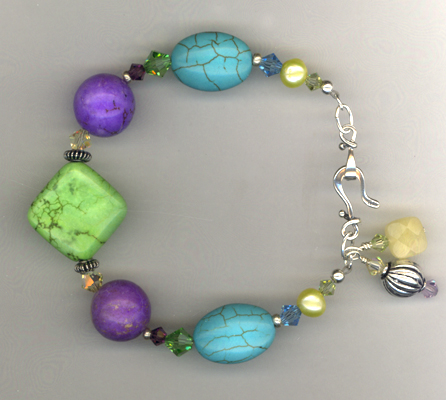 An Apple A Day ~ Gemstone Bracelet