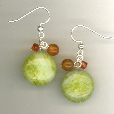 Sumner Salsa Lime Gemstone Earrings