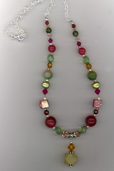 Fruit Cocktail ~ Gemstone Necklace