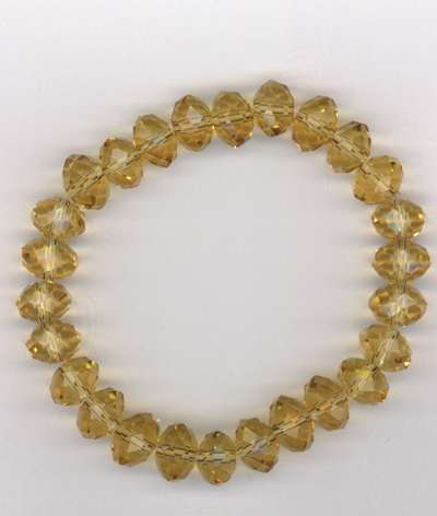 Topaz Crystal Stretch Bracelet