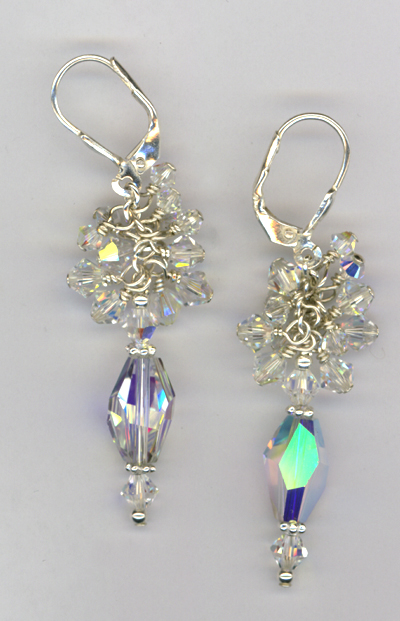 Swarovski Crystal Custom Bridal Earrings