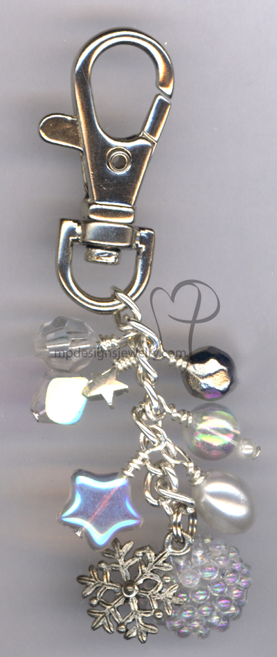 Let It Snow! Key Chain/Purse Charm