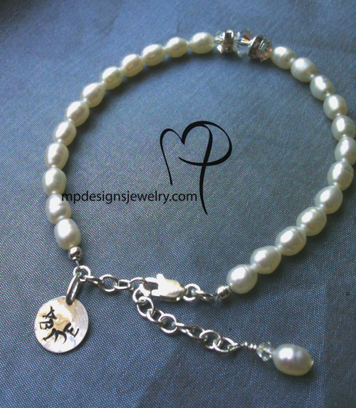 Abide Bridal Keepsake Bracelet