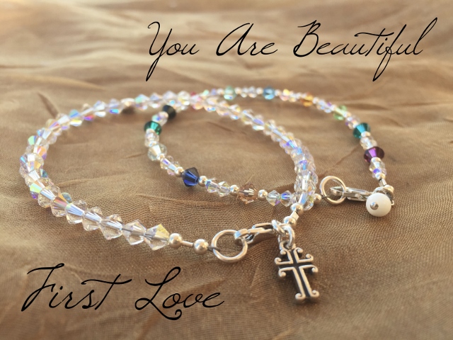 special first love you are beautiful bracelet combo