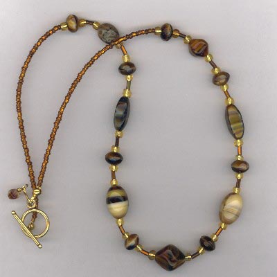 Brown Gold necklace