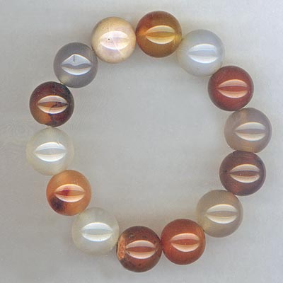 carnelian stretch bracelet