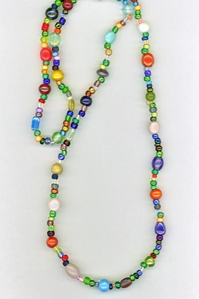 super long multi childs necklace