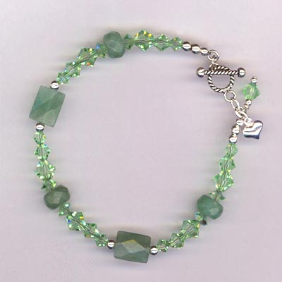 avertine chyrsolite bracelet