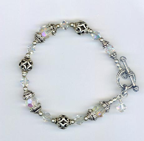 bali crystal bracelet