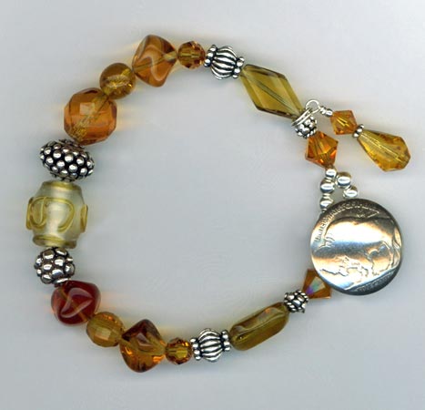 buffalo gal topaz bracelet