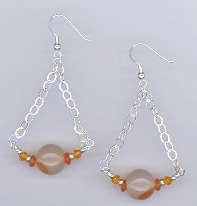 Butterscotch Carnelian Earrings