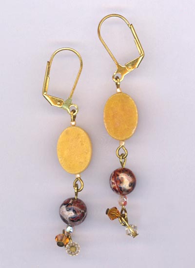 Amber Waves ~ Earrings