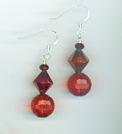 Santa's Helper Red 2 Earrings