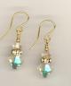 crystal GF bridal earrings