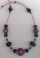 Black Amethyst Crystal Necklace