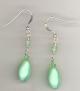 Fresh Melon ~ Beaded Crystal Earrings
