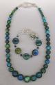 Big Bold Blue Necklace