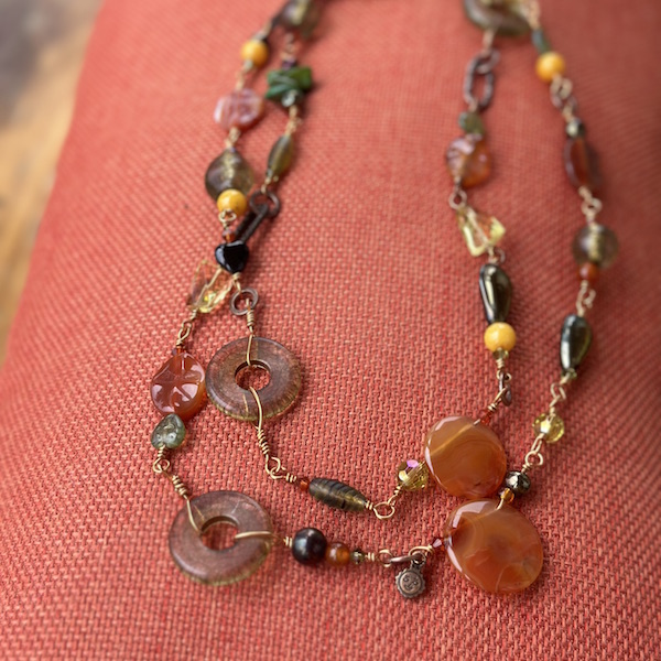 Harvest Copper Link Necklace