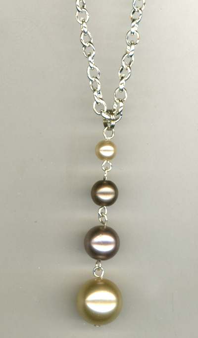 Grandma's Pearls With a Twist! ~ Necklace
