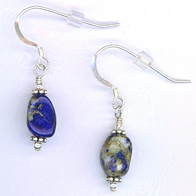 Earrings Gemstone & Silver