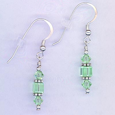 Chrystolite Green Earrings